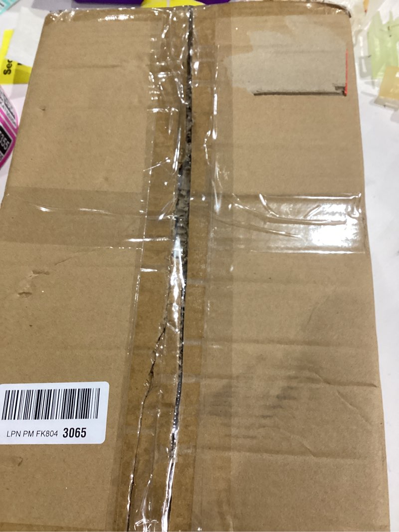 Condition photo showing Good Condition for Mieloxiy 3-Light Bathroom Light Fixtures, Modern Vanity Lights, Brushed Nickel Metal Wall Lamp with White Marble Glass for Bathroom, Mirror, Living Room, Bedroom, Cabinet, Porch, Hallway, E26 Base Brushed Nickel 3-Light