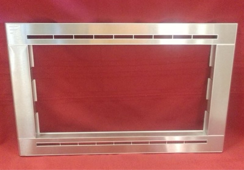 Furrion RV Microwave Trim Kit FMSM09-SS-TK Silver Plastic