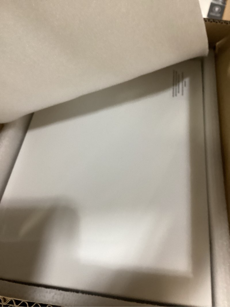 Condition photo showing Good Condition for 112 Electric Kickspace heater with thermostat, covers 150 sq. ft. at factory-rated voltage, suitable for kitchens, bedrooms, bathrooms, and other kick spaces. 120V/240V-1500W, white