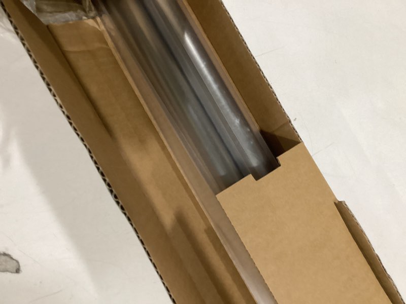 Condition photo showing Good Condition for Ivilon Drapery Window Curtain Rod - Knob Design, 1 Inch Rod, 72 to 144 Inch. Satin Nickel 72" to 144" Satin Nickel