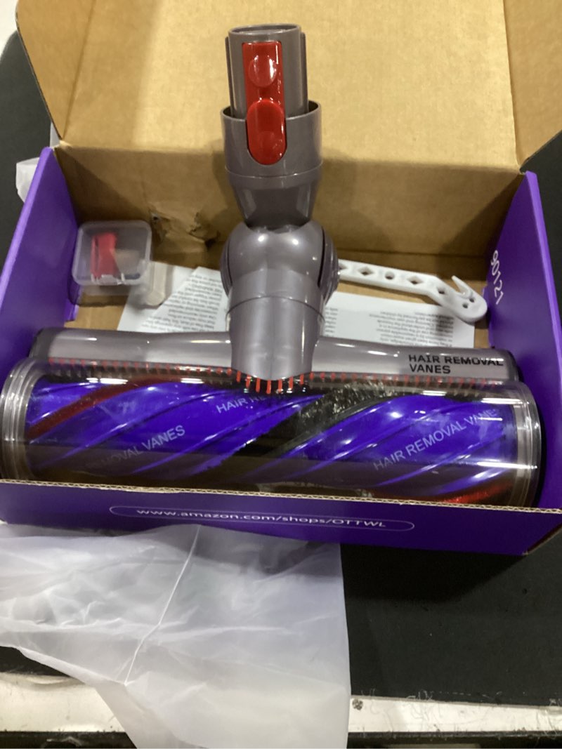 Condition photo showing Good Condition for ottwl upgrade anti-tangle replacement vacuum head compatible with dyson v8, cyclone v10,v11,v15 cordless vacuum cleaners, suitable for thin carpets, hardwood floor
