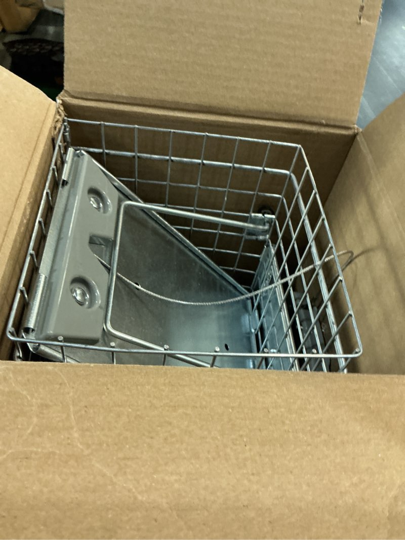 Condition photo showing Good Condition for havahart easy-set catch and release small 1-door humane live animal trap for squirrels, rabbits, skunks, and other small animals - 1083