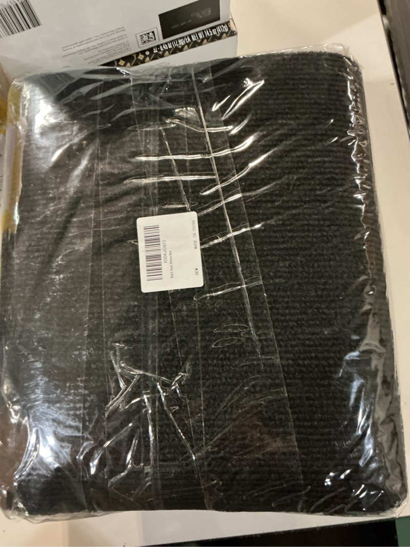 Condition photo showing New/Like New for 3x5.2ft snow blower mat,absorbent snow blower floor mat with adhesive backing for garage(black)