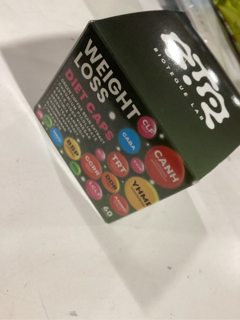 Condition photo showing New/Like New for Weight Loss Diet Capsules, Natural Appetite Suppressant, Day & Night Fat Burner for Women & Men with Apple Cider, Green Coffee Bean Extract, Metabolism Booster Supplement - 60 Pills