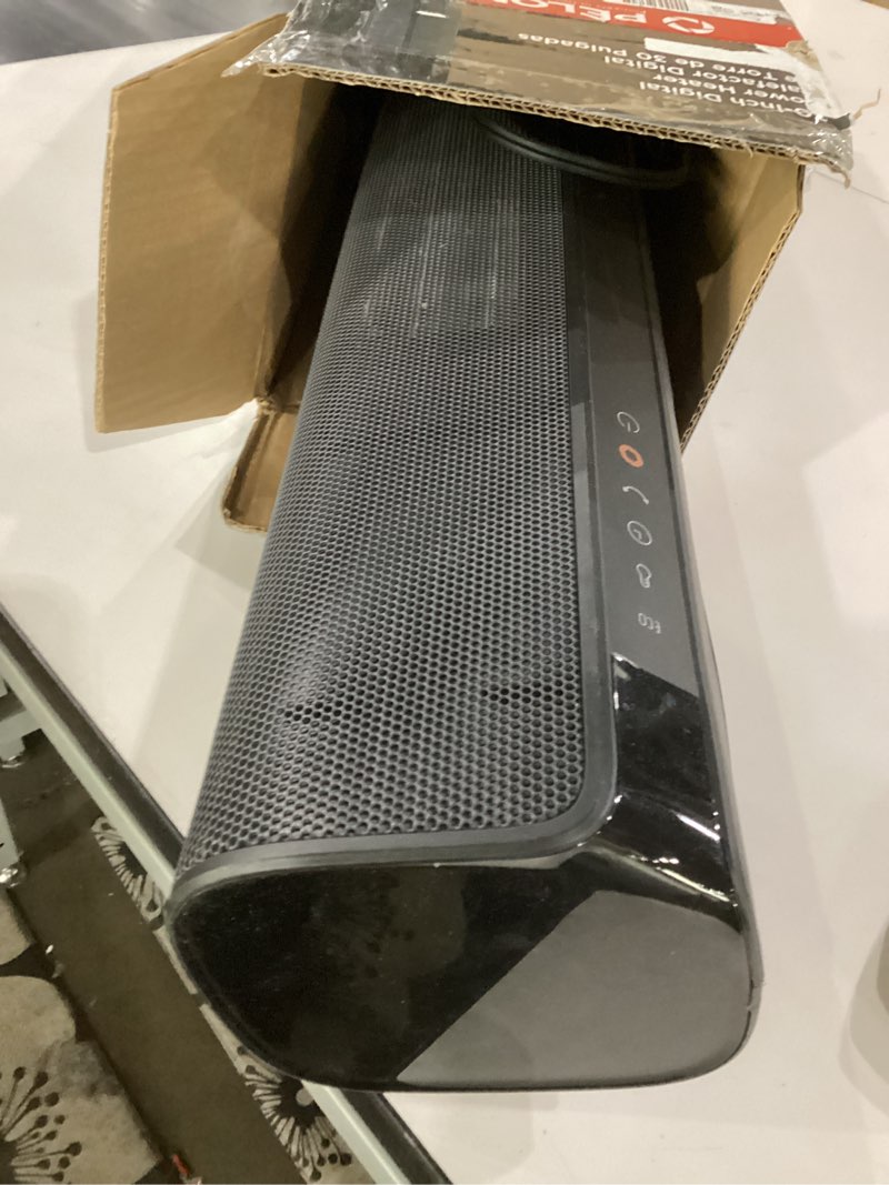 Condition photo showing As Is for pelonis 30'' ceramic tower space heater with adjustable thermostat for large room, 4 heat settings, eco mode, remote control & 24h timer, overheat protection, oscillating tower heaters for indoor use 30 inch