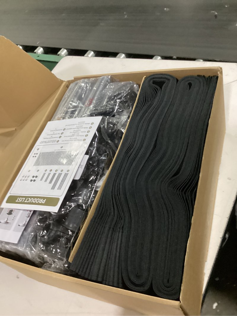 Condition photo showing Good Condition for ajazz room divider curtain (2 panels, black, w100 x l84 in)+ tension curtain rod no drilling (h) 43-120×(w) 35-200 in, for privacy/soundproof curtains, heavy duty wall separator black 100"w x 84"l (pack of 2)