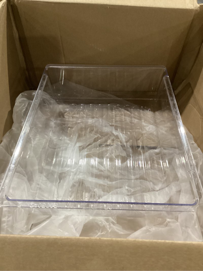 Condition photo showing Good Condition for smart choice clear refrigerator door bin crisper drawer replacement for frigidaire 240530811