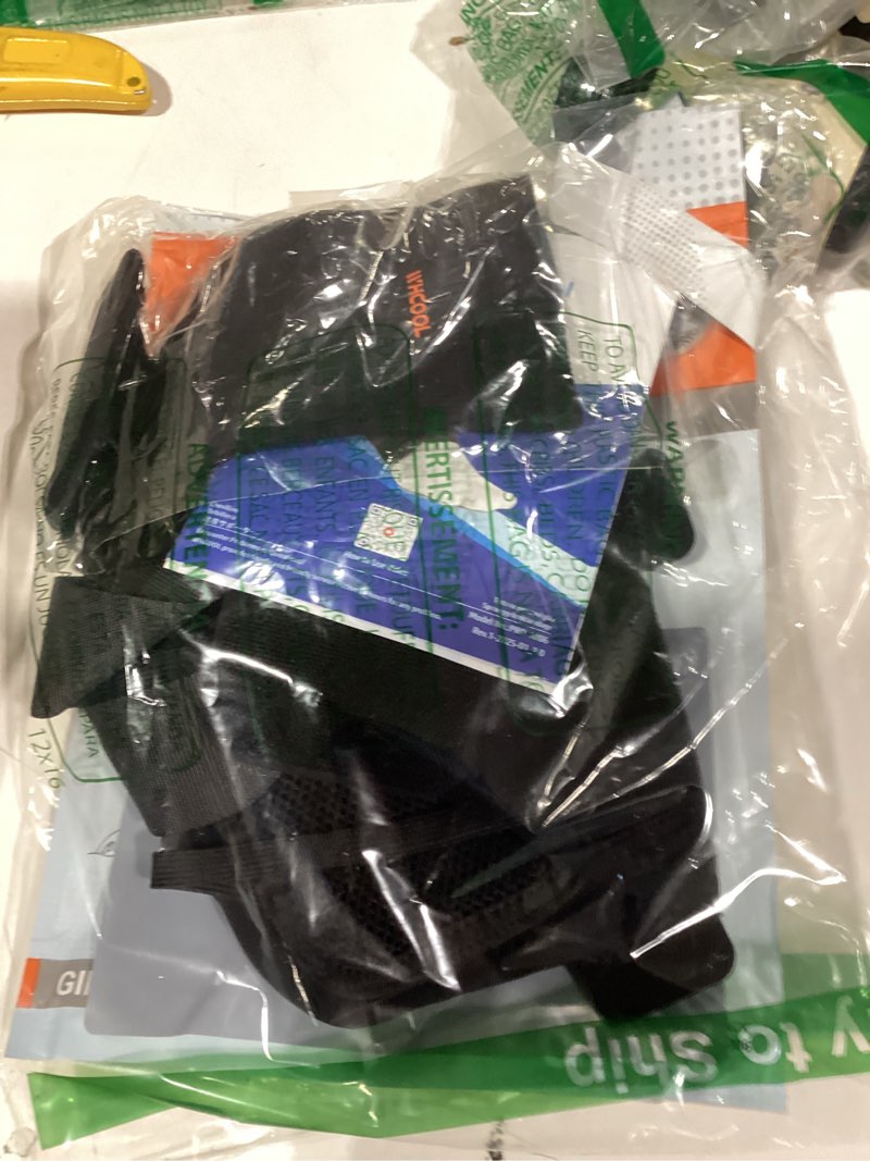 Condition photo showing Good Condition for slim-fit ankle brace for sprained ankle, quick lace up ankle support for women men with 2 auto-shaped pads, air fabric cool ankle stabilizer for injury recover, running,sports, m(12”-13”) black m(ankle size:12"-13")