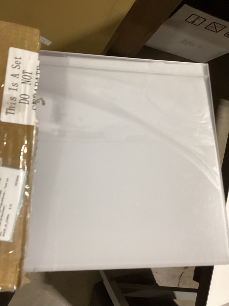 Condition photo showing Good Condition for Sieral Aquarium Lids Polycarbonate Canopy with LED Light 35.13 x 17.13 x 0.12 Inch for 50/65/84 Gallon Without Center Brace Aquariums Cover Fish Tank Lid with a Hook Knife(Clear) Clear 36x18in