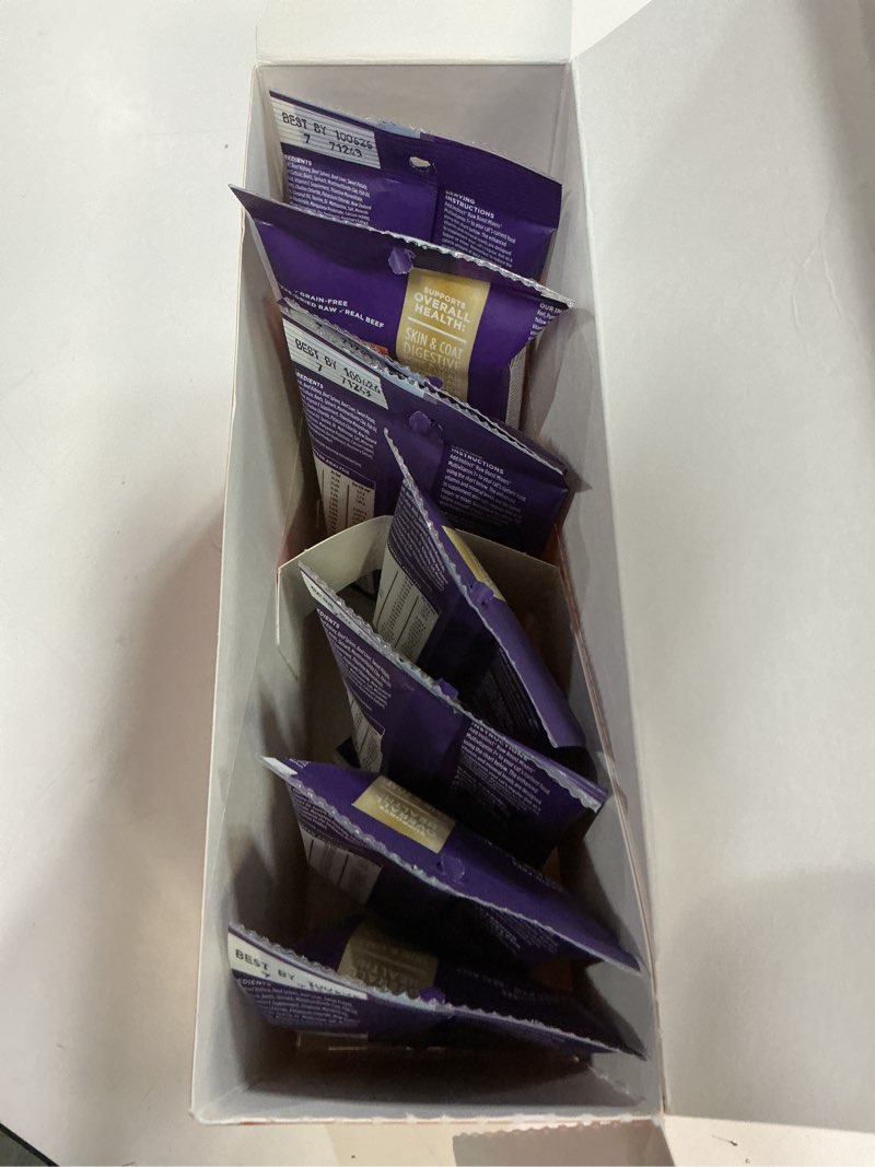 Condition photo showing Good Condition for (best by 10/06/26) instinct raw meals freeze-dried chicken cat food, 25 oz. bag chicken - cat 25 ounce (pack of 1)