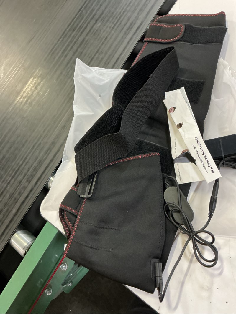Condition photo showing Good Condition for (it doesn’t have a size)shoulder arm hand heating pad for pain relief, ultra long heated wrist wrap heated elbow brace hand warmer for tendonitis, arthritis, sports injury recovery, 3 temperature settings & timer