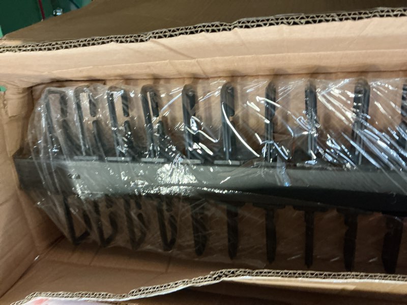 Cable manager 50 cabl per side 6x 4 black 