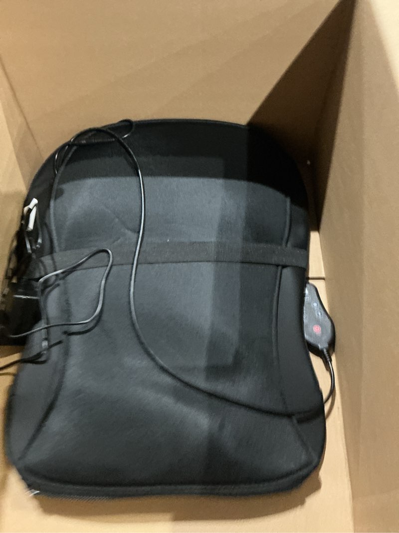 Condition photo showing New/Like New for Back Massager, Rolling Up and Down Back Massager with Heat, Back Massage 4D Kneading for Pain Relief Deep Tissue, Ultrathin Shoulder Massager Mother's Day Gift for Women Men Parents