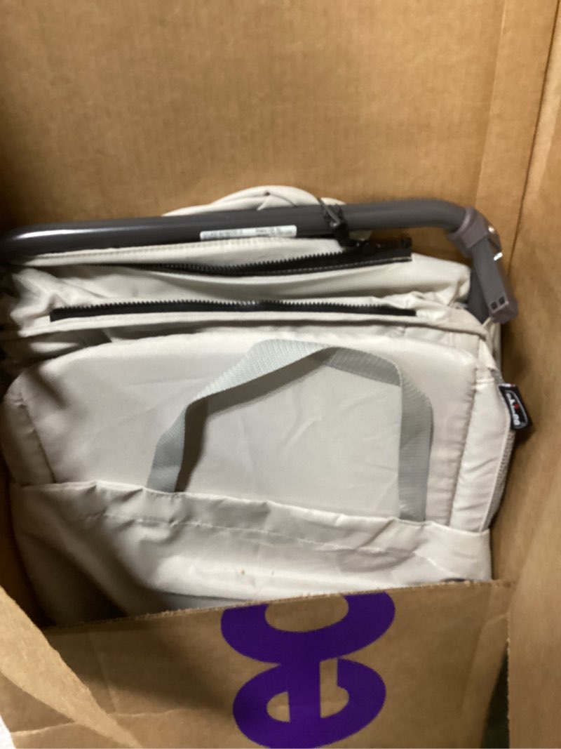 Condition photo showing As Is for Chicco LullaGo® Anywhere LE Portable Bassinet, Space-Saving Baby Bassinet with Canopy, Waterproof Mattress and Fitted Sheet, Includes Carry Bag | Serene/Beige LullaGo Anywhere LE Serene