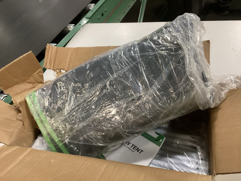 Condition photo showing Good Condition for MELONFARM 2x2 Grow Tent, 24"x24"x32" Double Transparent Viewing Door Indoor Grow Tent, Growing Tent with High Reflective Mylar & Floor Tray, Plant Tent for Indoor Hydroponics Growing