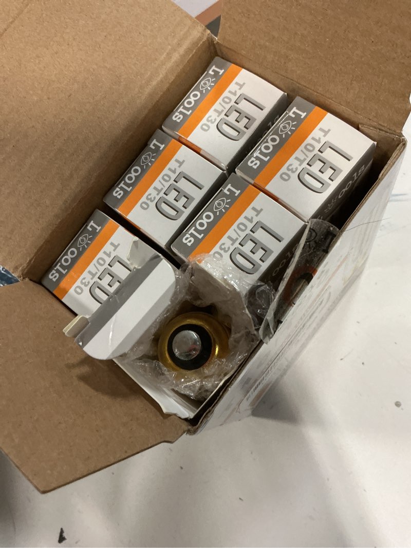 Condition photo showing Good Condition for dimmable t10 edison led tubular bulb 3000k soft white e26 vintage led filament tube bulb 60 watt equivalent 600lm e26 base lamp bulb 6w for display cabinet showcase piano. (6-pack.) 5inch-6pcs