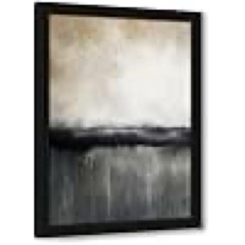 ArtDirect Sunset 28x40 Huge Black Ornate Wood Framed Canvas Giclee Art by Allen, Kimberly
