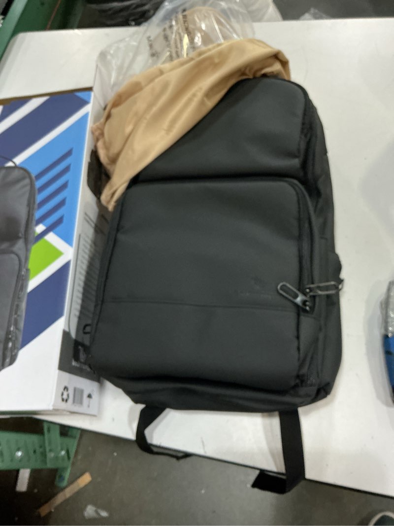 Condition photo showing New/Like New for diaper bag backpack for moms dads – baby bag with usb port, changing pad, laptop pocket – expandable, black