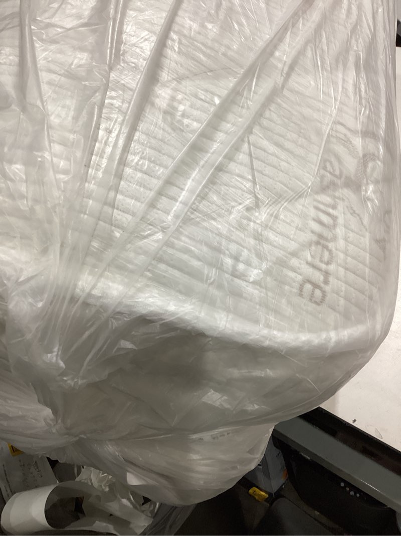 Condition photo showing As Is for letmxiu premium crib & toddler mattress,100% knitted fabric, premium fleece surface-hypoallergenic, 5" thick firm soft crib mattress, non-toxic - fits standard cribs & toddler beds simple 52" x 27.6" x 5"