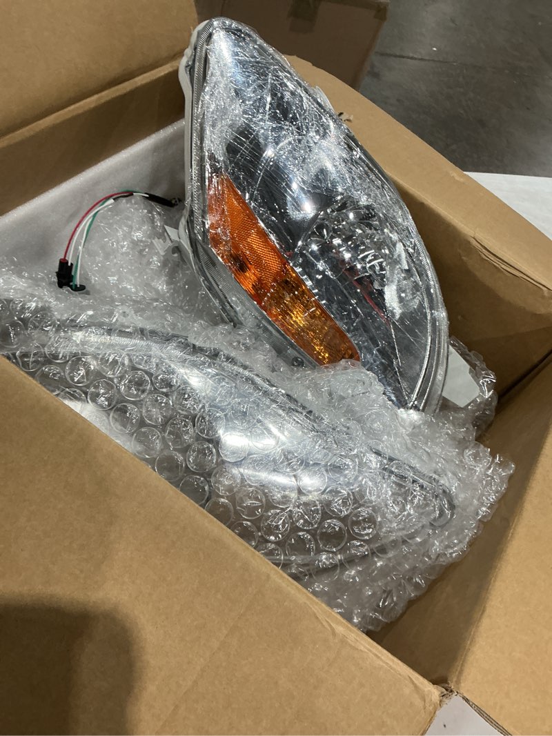 Condition photo showing Good Condition for gxywady headlight assembly replacement for 2007-2011 yaris sedan halogen projector headlamp headlights pair left and right side