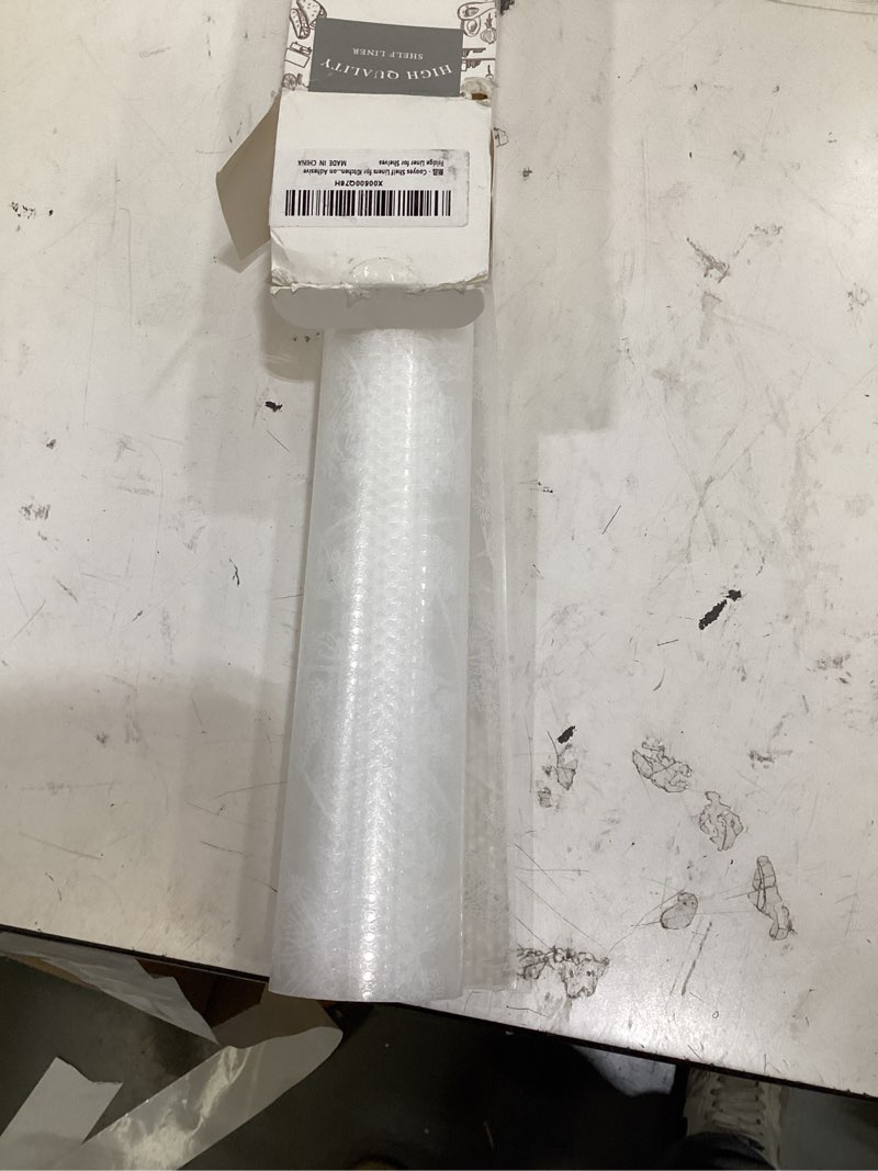 Condition photo showing Good Condition for cooyes shelf liners for kitchen cabinets refrigerator liners waterproof & oil-proof kitchen cupboard liner drawer mats eva material non adhesive fridge liner for shelves linear leaf 23.6"w x 360"l