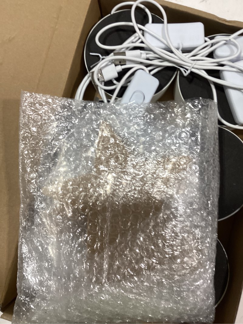 Condition photo showing As Is for kigley 6 pcs thank you appreciation gifts in bulk for employee coworkers acrylic night light led engraved lamp for back to school teachers housekeeping week nurse dsp(star)