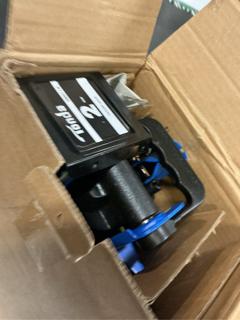 Condition photo showing New/Like New for tonda floor jack, hydraulic portable car jack, 2 ton (3,800 lb) capacity, blue 2t blue