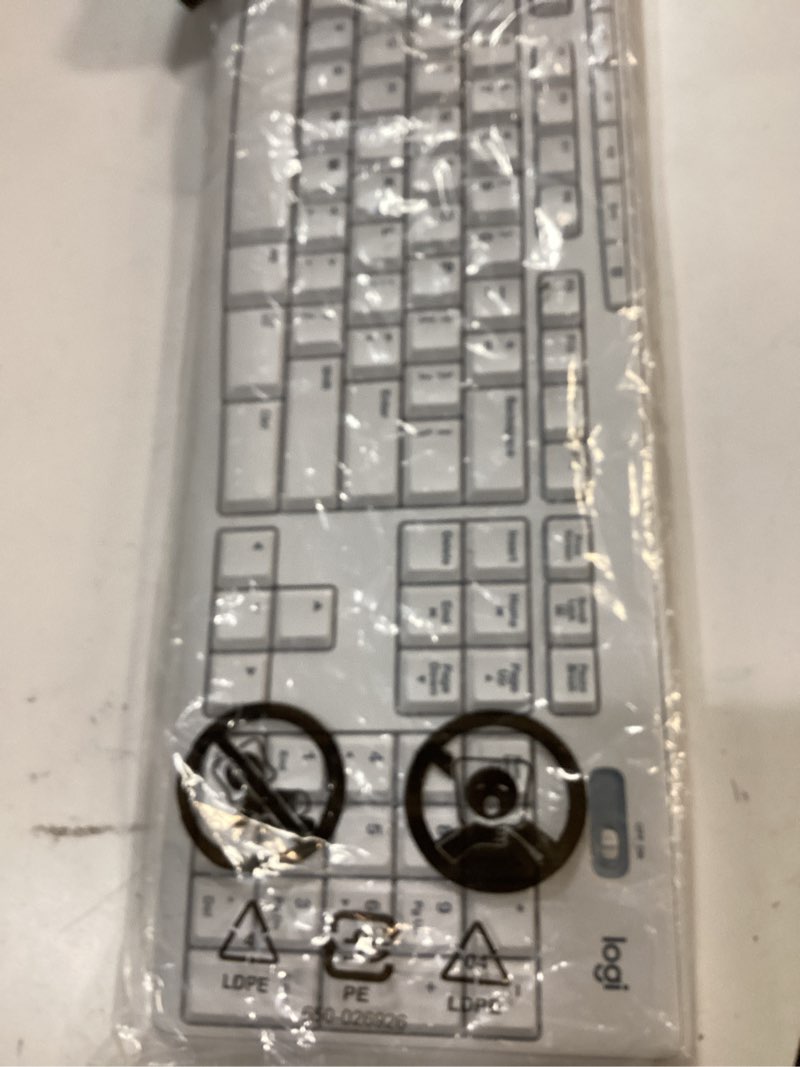 Condition photo showing As Is for Logitech MK270 Wireless Keyboard and Mouse Combo for Windows, 2.4 GHz, 8 Multimedia Keys, PC, Laptop