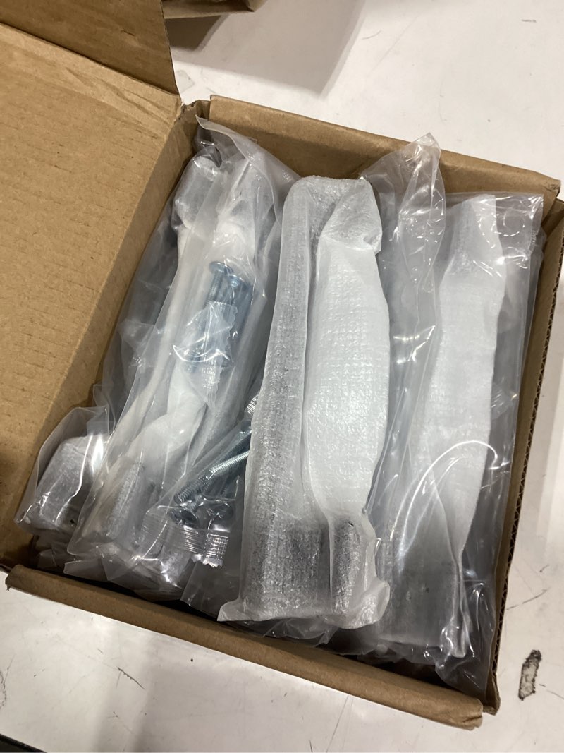 Condition photo showing As Is for VEHCIL 20 Pack Square Matte Black Cabinet Pulls, 5 Inch(128mm) Hole Centers Kitchen Cabinet Handles 