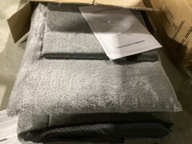Condition photo showing Good Condition for indoor dog house with washable plush cushion - small size, suitable for small dogs & adult cats