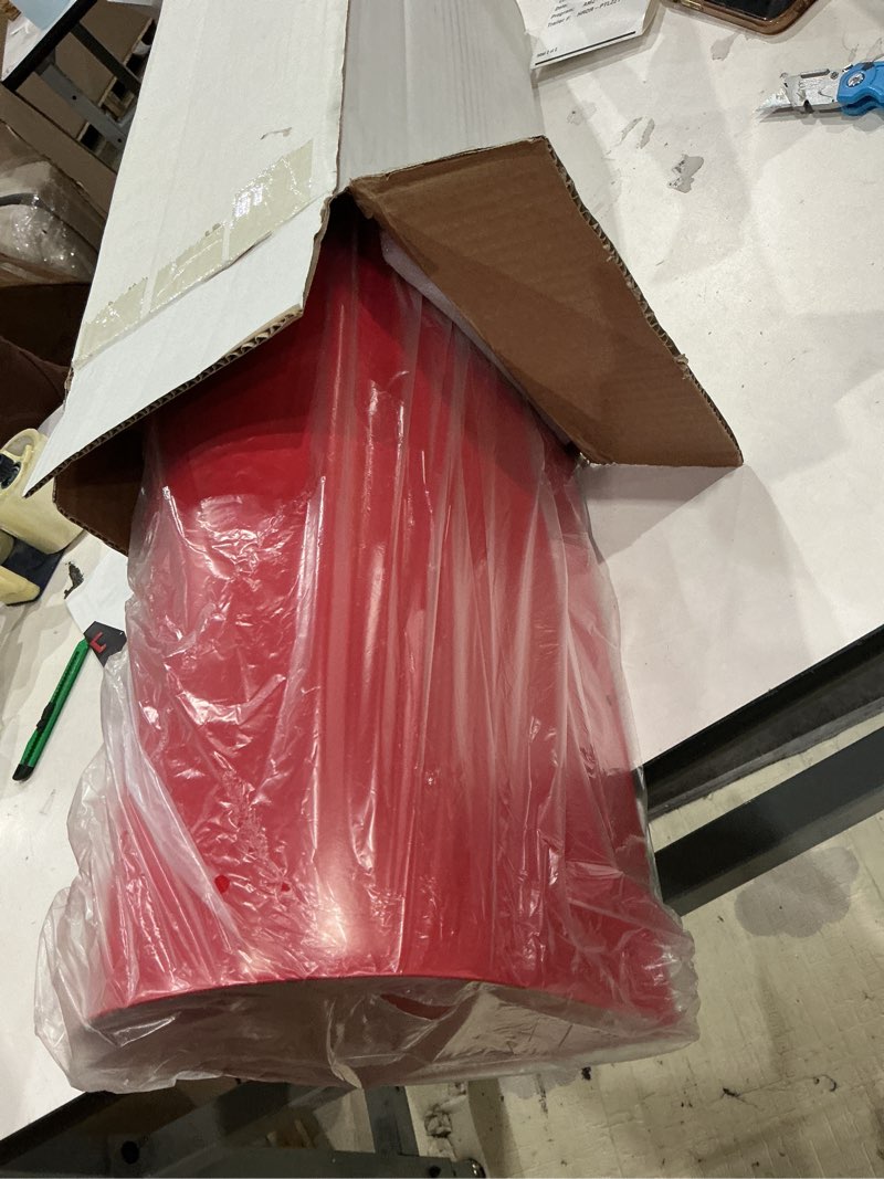 Condition photo showing Good Condition for metal mailboxes for outside post mount, galvanized steel standard mail box, 20 x 8.9 x 6.7 inches, medium compacity, red mailbox