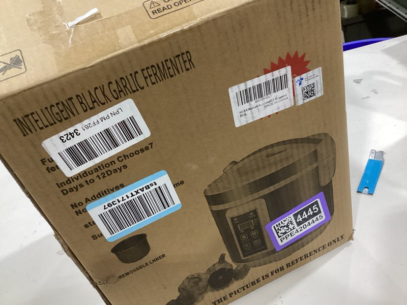 Condition photo showing Good Condition for 5l black garlic fermenter full automatic intelligent control garlics maker multi clove garlic cooker fcc ul approved white-gold 5l garlic fermenter
