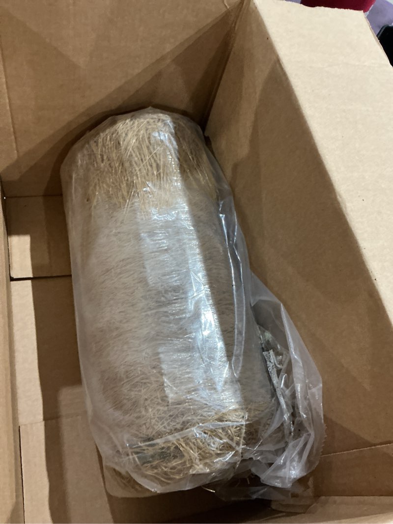 Condition photo showing Good Condition for xlx turf 15ft artificial thatch hay for tiki bar hut roof hawaiian party decorations western country themed - fireproof fake straw mat, duck blind grass, 15' x 15.74" 15.74"x15'