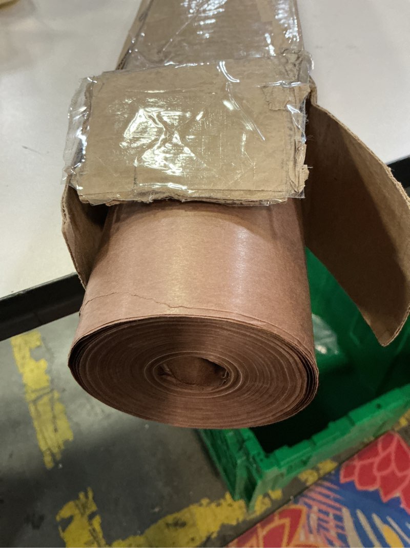 Condition photo showing Good Condition for Rainbow Duo-Finish Kraft Paper Roll, 40 lb, 48 Inches x 200 Feet, Brown