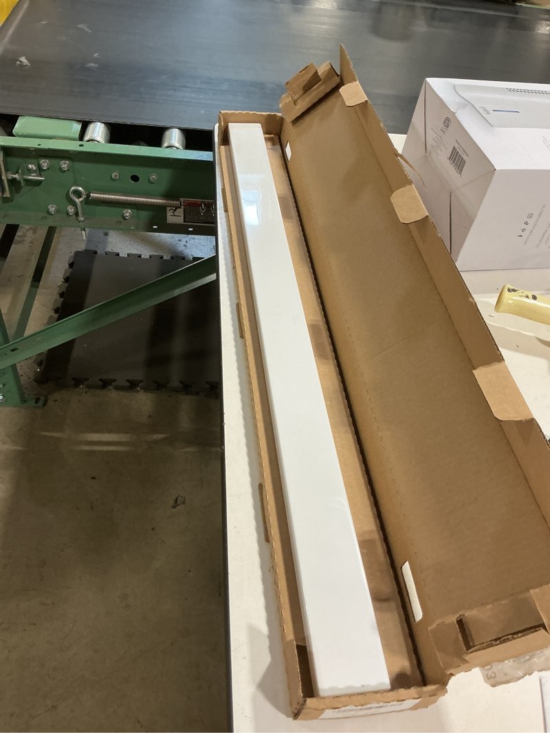 Condition photo showing Good Condition for project source cultured marble vanity tops 2.37-in h x 37-in l white cultured marble bathroom backsplash