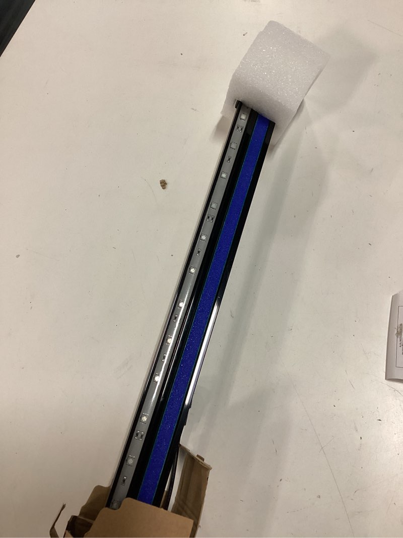 Condition photo showing Good Condition for fishkeeper submersible fish tank light with air bubble hole, for 34"+ tank | diy color & brightness & timer, ip68 waterproof aquarium bubble light for fish tank accessories, bubbler wall (without pump) 30inch (ideal for 34"+ fish tank)