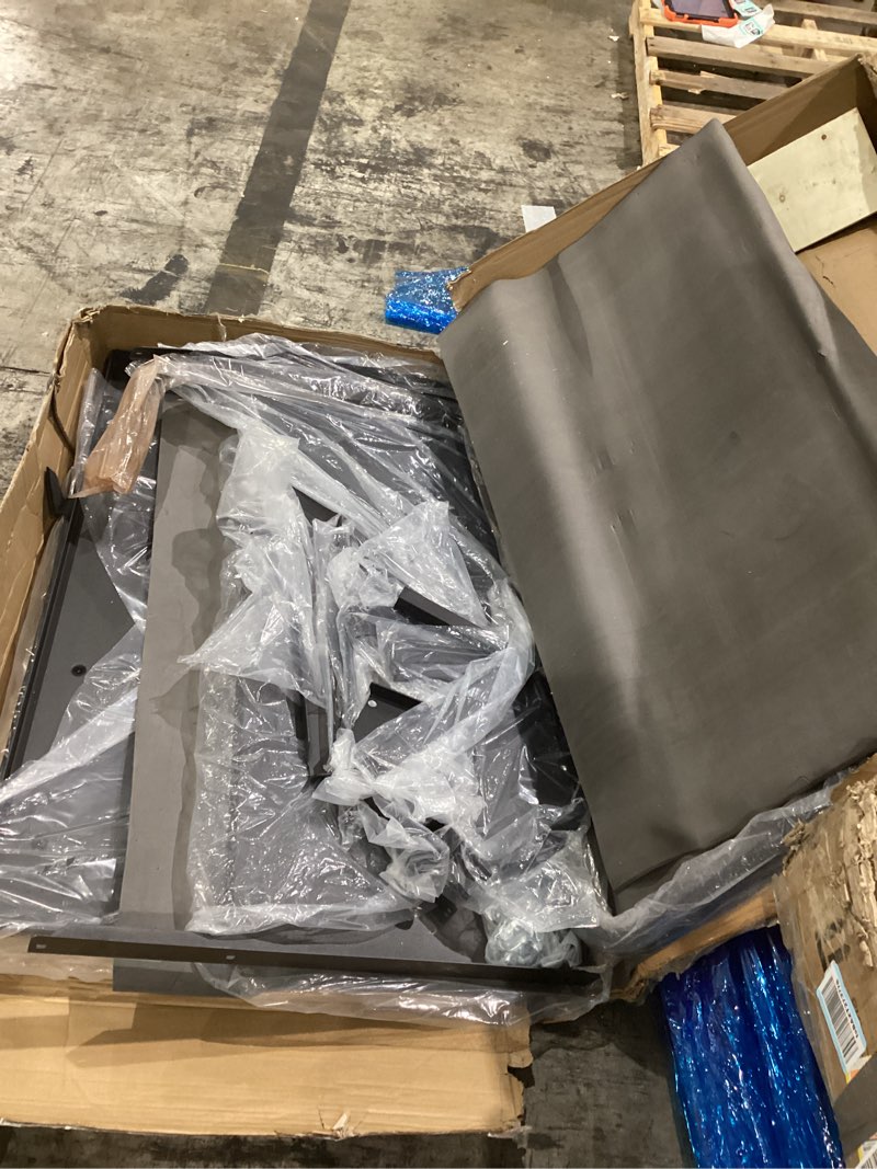 Condition photo showing As Is for gtw mach3 golf cart rear seat kit with aluminum frame made for club car precedent, onward & tempo models | fits 04-21 precedent, 21-22 villager 2, 17-up onward, 18-up tempo models (black) visit the gtw store