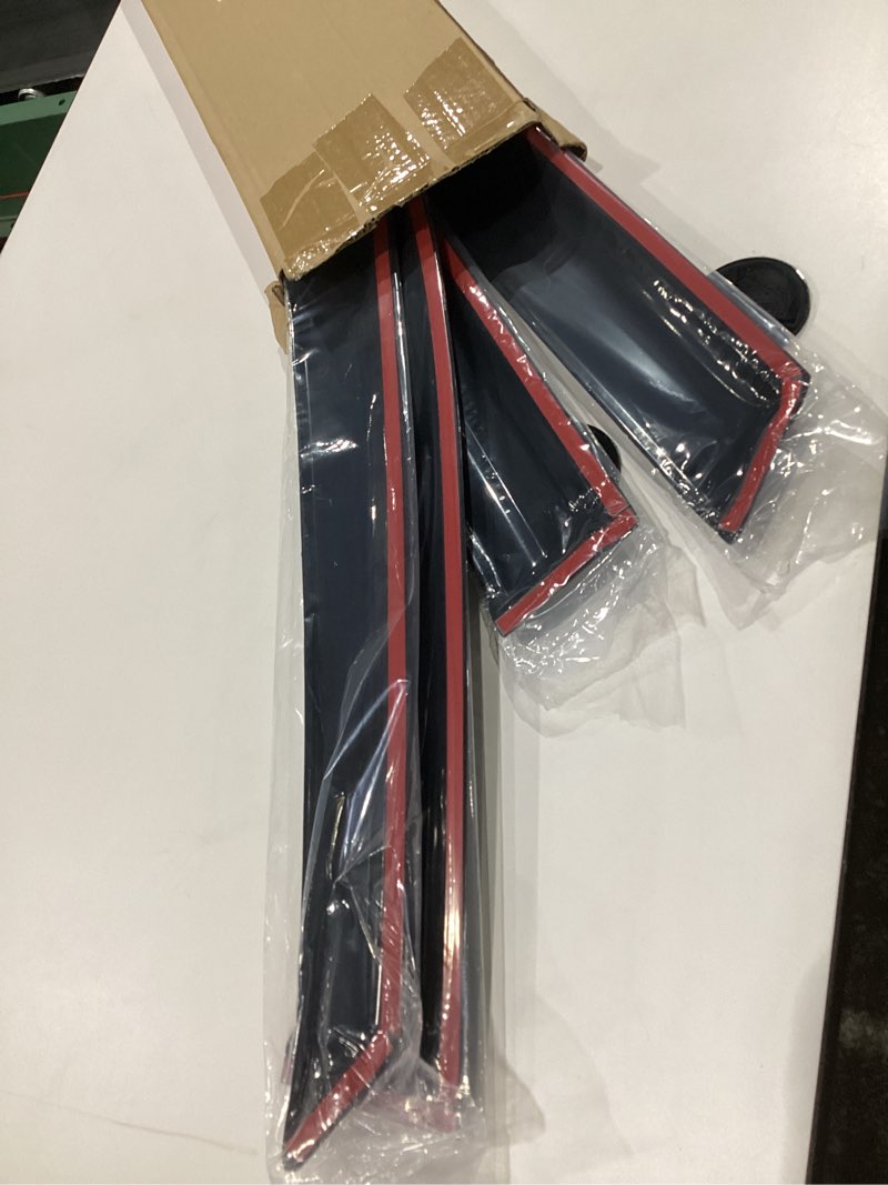 Condition photo showing New/Like New for Rain Guards for 2015-2022 Outback, Tape-on Side Window Deflectors for Outback, Window Visors for Subaru Cars, for Subaru Car Accessories 4 Rain Guards ? 2 Car Coasters L17-for-Subaru-Outback-2015/2022