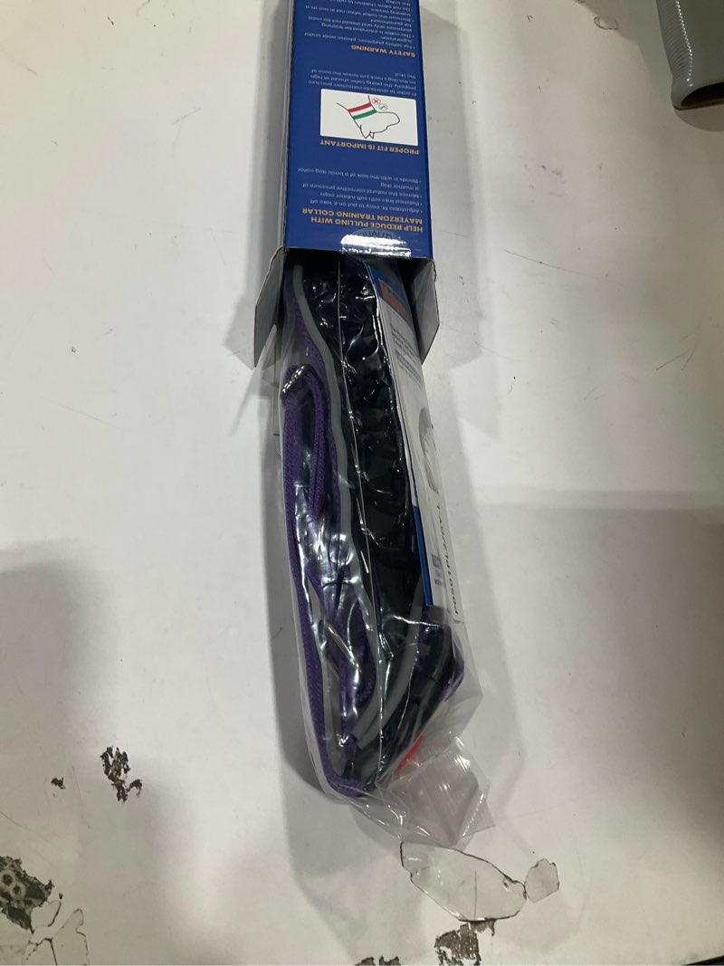 Condition photo showing Good Condition for mayerzon martingale dog collar for pulling, patented no pull training walking collar with buckle for medium large dogs bulldog pitbull german shepherd, reflective, adjustable, heavy-duty(l, purple) purple large,2.5mm,18.5-23.5"neck