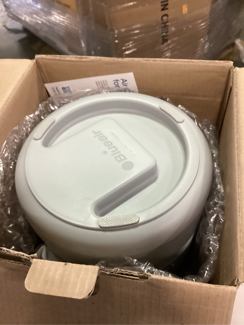 Condition photo showing As Is for BLUEAIR Room Humidifier - DreamWell - 48Hr Top-Fill Mist-Free InvisibleMist Technology Aroma Stone for Essential Oils and Soothing Mood Lighting - Quiet Operation for Bedroom and Home Use, Grey