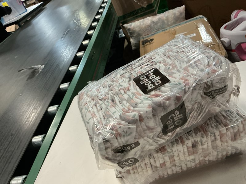 Condition photo showing As Is for Hello Bello Premium Baby Diapers 17 Count Size 6 Serious Leak Protection NEW