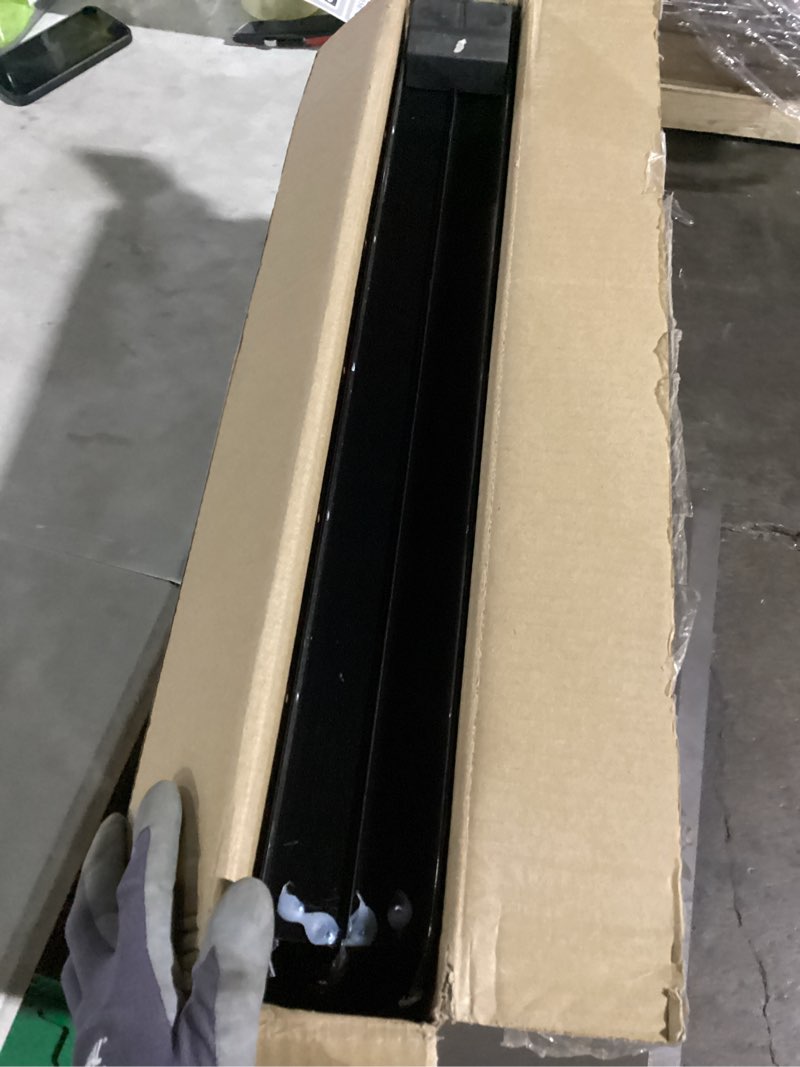Condition photo showing Good Condition for yuzzy 24" x 36" shed windows with tempered glass and fiberglass screen, 2 pack small sliding windows for shed, chicken coop, playhouse, household, garage, barns (black) 24"x36" black
