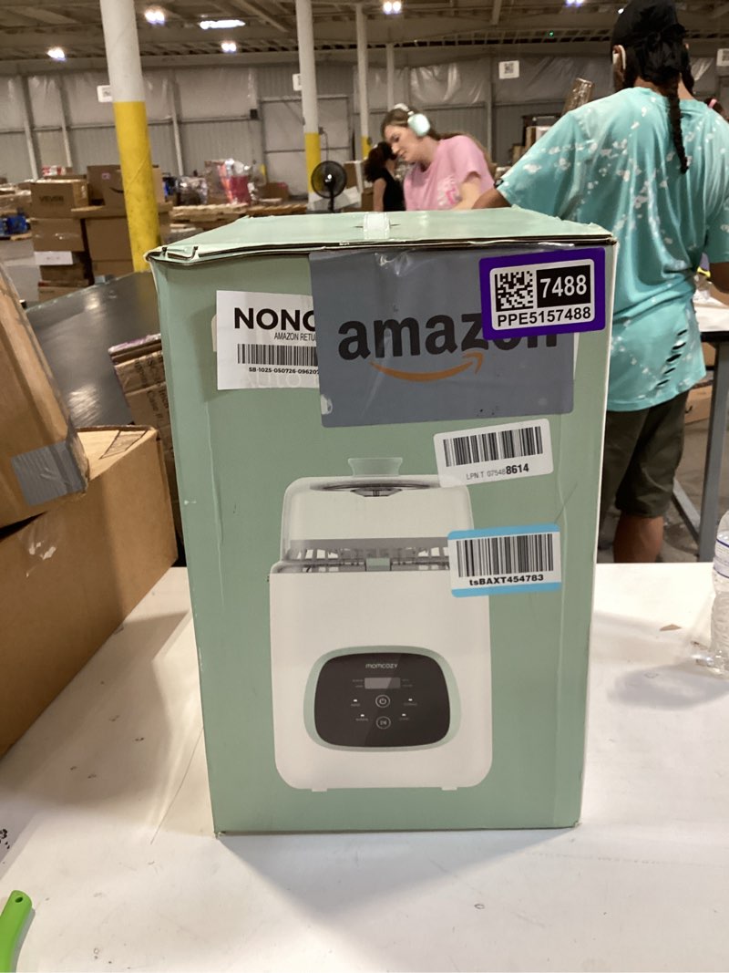 Condition photo showing New/Like New for momcozy kleanpal pro baby bottle washer, sterilizer & dryer - all-in-one cleaning machine for bottles, pump parts & baby essentials - time-saving & effortless care