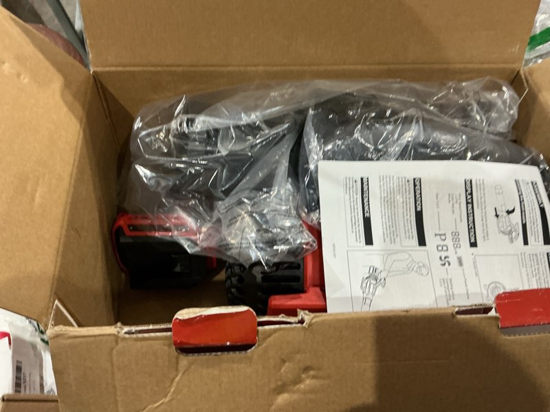 Condition photo showing As Is for cordless leaf blower for milwaukee m18 battery (tool only) – powerful brushless motor delivers up to 715 cfm & 150 mph, 3-speed led display control, lightweight design for yard, lawn, driveway, snow