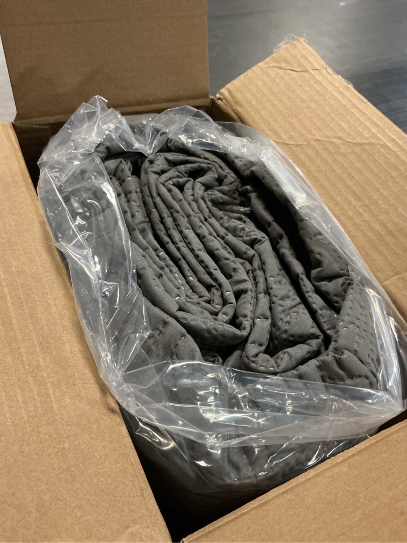 Condition photo showing Good Condition for Love's cabin Quilts for Queen Bed Grey Bedspreads - Soft Bed Summer Lightweight Bedspread Comforter - Modern Style Coin Pattern Coverlet for All Season - 3 Pieces (1 Quilt, 2 Pillow Shams) Full/Queen (90"x96") Coin Pattern Grey