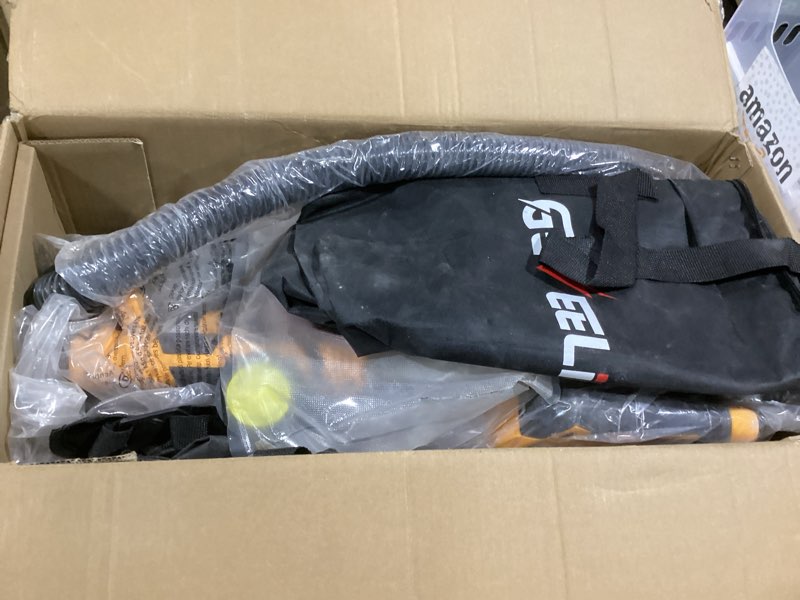 Condition photo showing New/Like New for GEVEELIFE Drywall Sander, 880W Popcorn Ceiling Removal Tool, Drywall Sander with Vacuum Dust Collector, 5 Variable Speed 1000-2100RPM, LED Light, Foldable & Extendable Handle, 12 Sanding Discs Orange