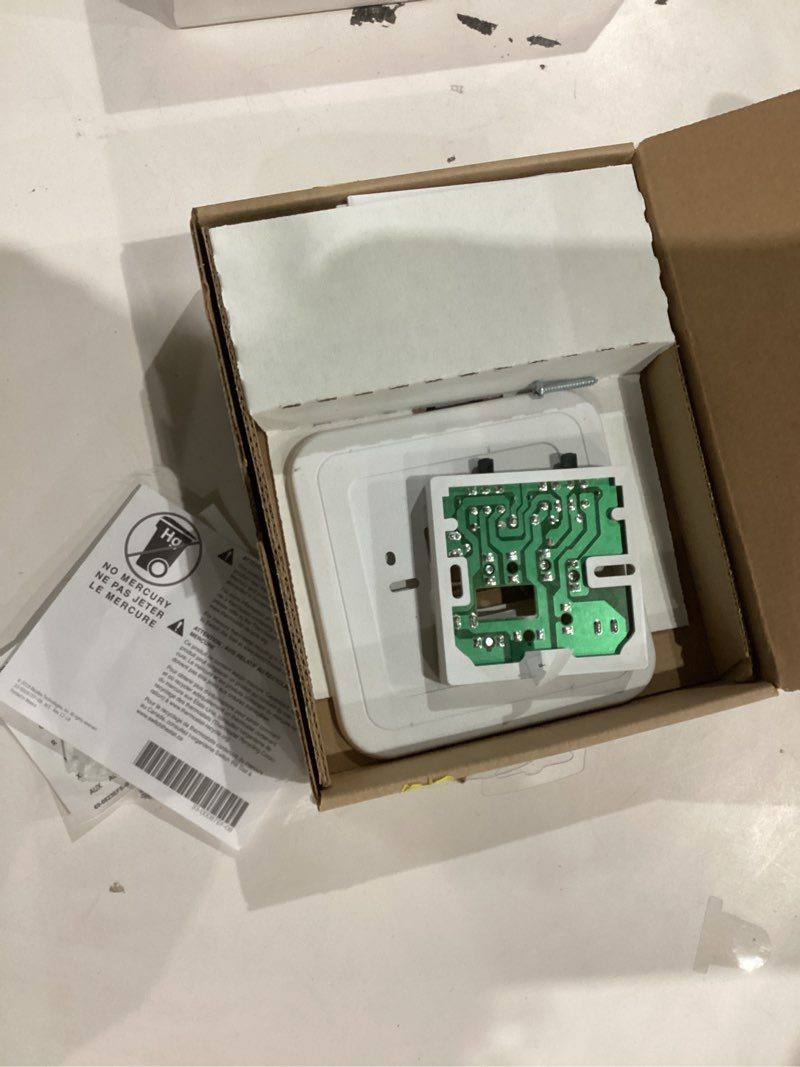 Condition photo showing As Is for honeywell home ct31a1003 heat/cool non-programmable thermostat, beige (pack of 1)