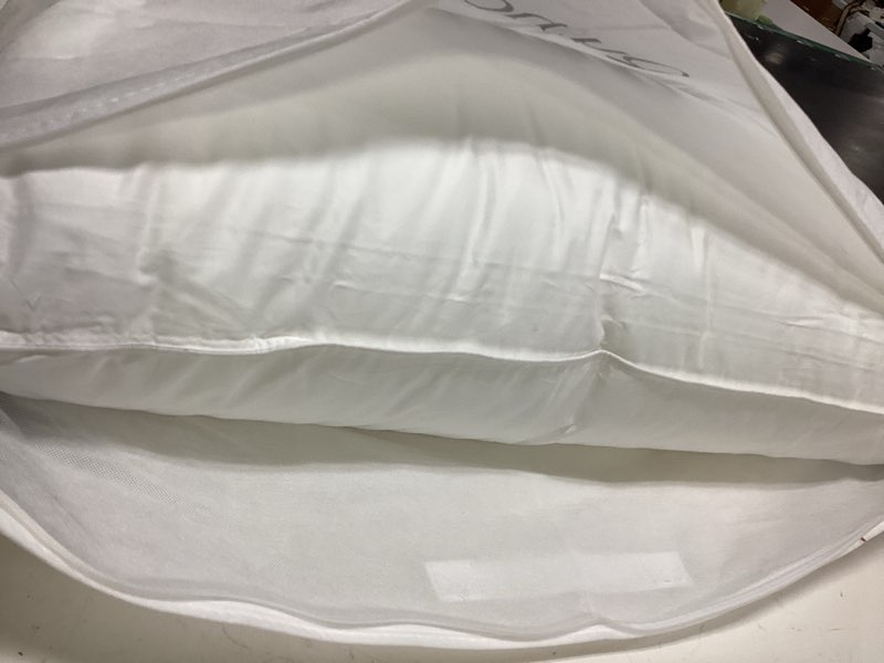 Condition photo showing Good Condition for quince premium down pillow, king, medium