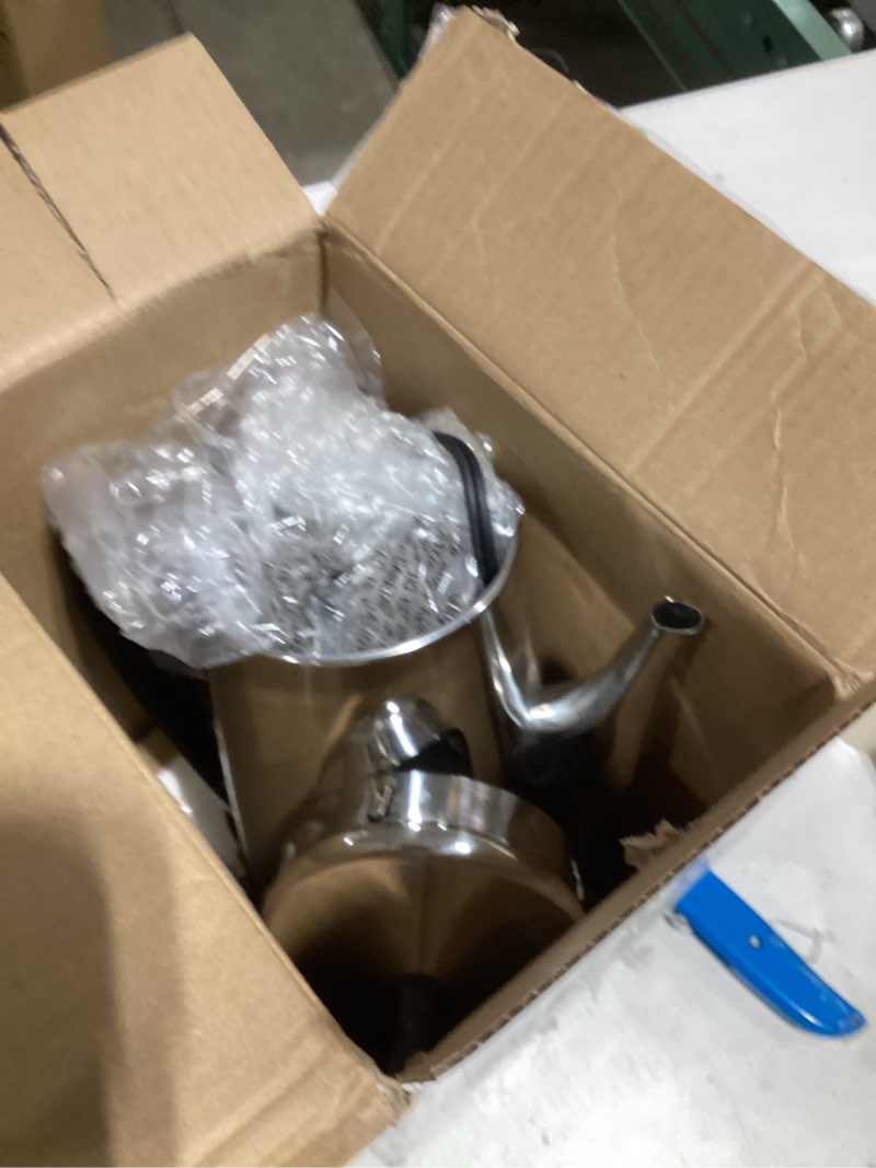Condition photo showing Good Condition for Presto 12 Cup Stainless Steel Coffee Maker, Chrome
