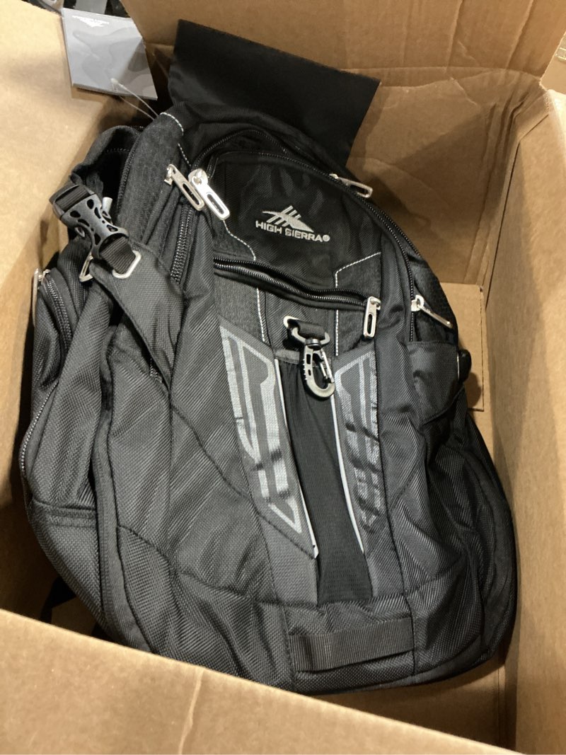 Condition photo showing Good Condition for high sierra xbt - business laptop backpack, black, one size